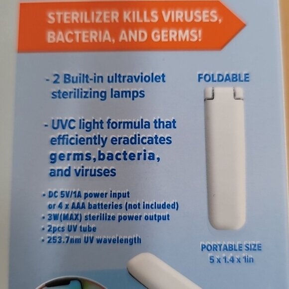 UV Wand Ultraviolet Sterilization Lamp - Picture 7 of 7